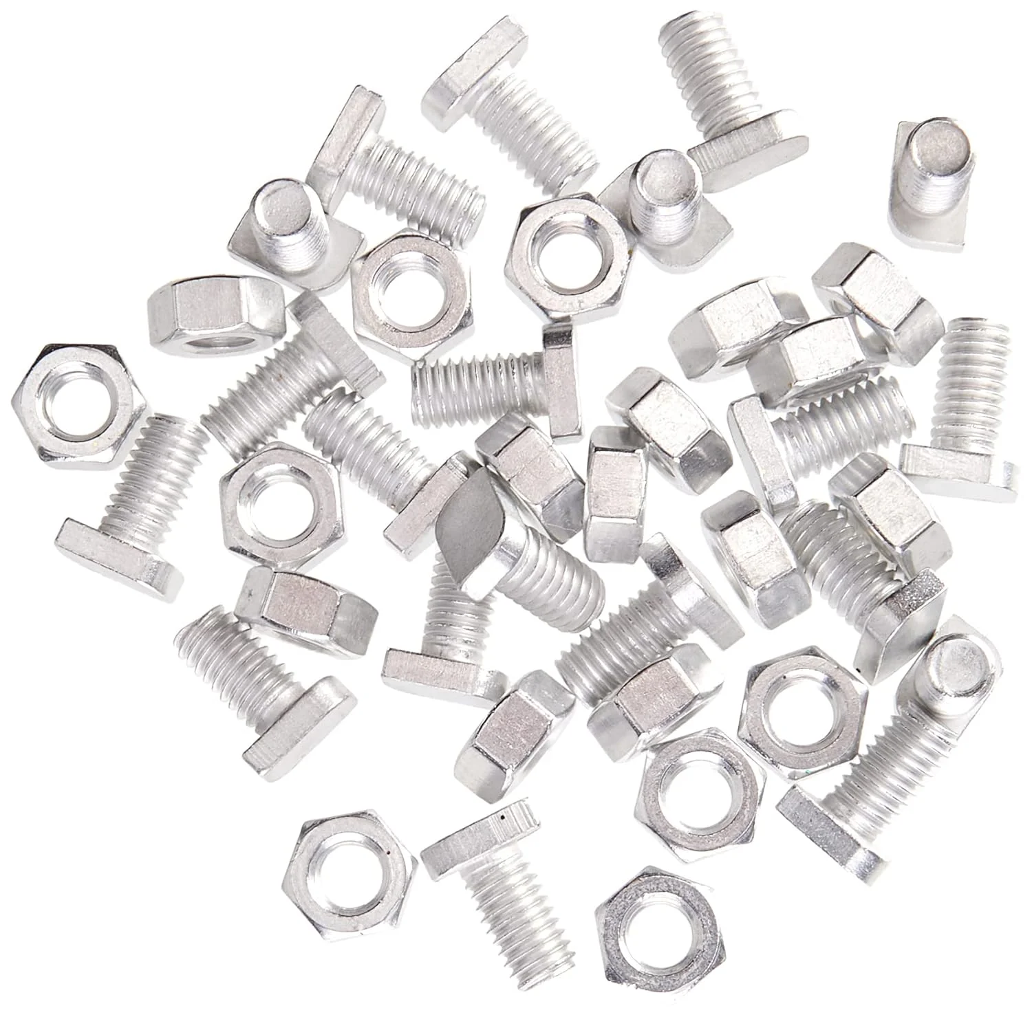 مجموعه پیچ و مهره سر بریده آلومینیومی ALM GH003 مجموعه پیچ و مهره سر بریده آلومینیومی ALM GH003