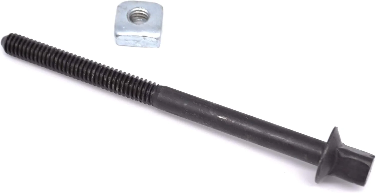 پیچ تختخواب عتیقه بازسازی سخت افزار 6 1/8 - پیچ تختخواب آهنی با سر مربعی - پیچ تختخواب طنابی - پیچ تختخواب طنابی عتیقه با سر مربعی - پیچ تختخواب با قطر 3/8 اینچ - پیچ تختخواب عتیقه با مهره مربعی - پیچ های تختخواب