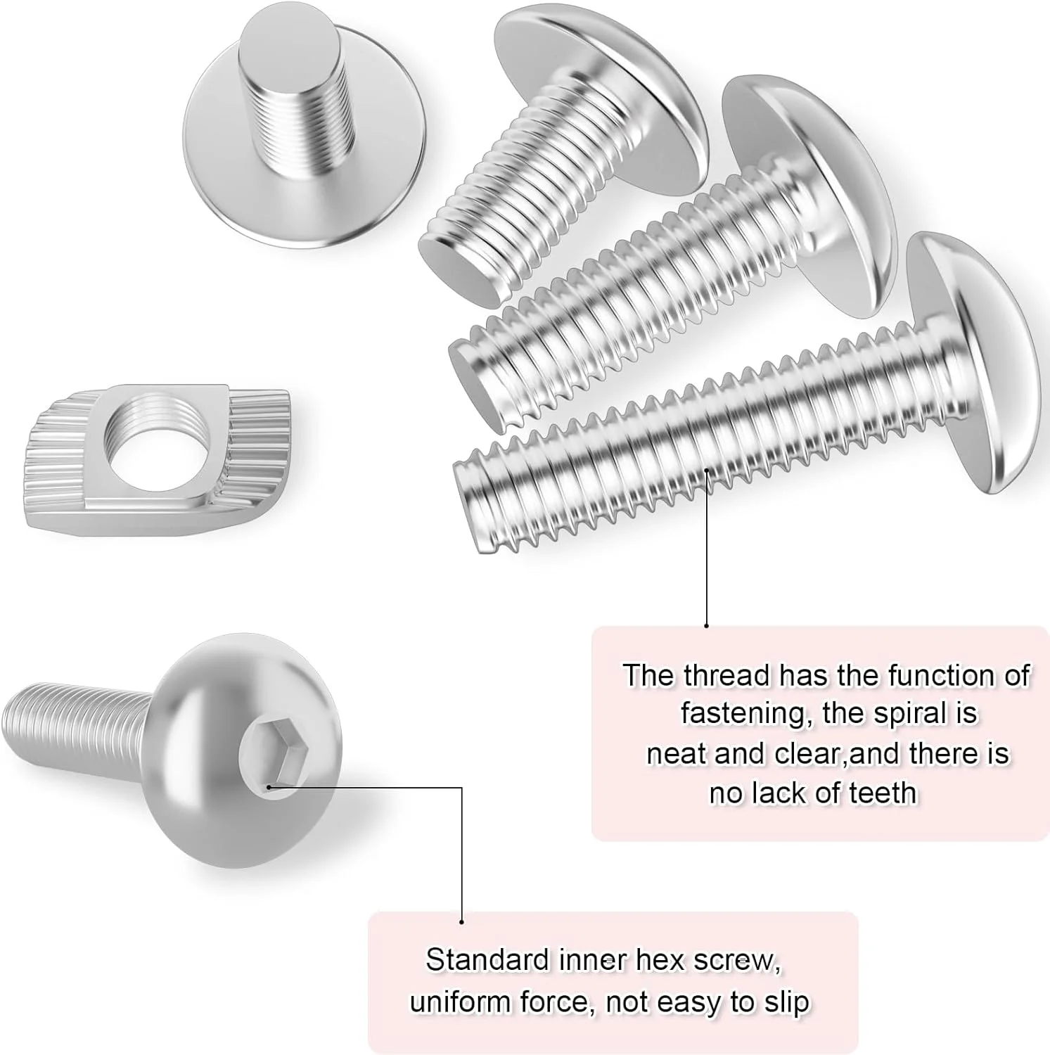 مجموعه 600 عددی پیچ و مهره M3 M4 M5، واشرهای قفلی، پیچ های استیل ضد زنگ با سر دکمه ای و سوکت شش گوش، به همراه 3 عدد آچار آلن رایگان، شامل جعبه ابزار مجموعه 600 عددی پیچ و مهره M3 M4 M5، واشرهای قفلی، پیچ های استیل ضد زنگ با سر دکمه ای و سوکت شش گوش، به همراه 3 عدد آچار آلن رایگان، شامل جعبه ابزار