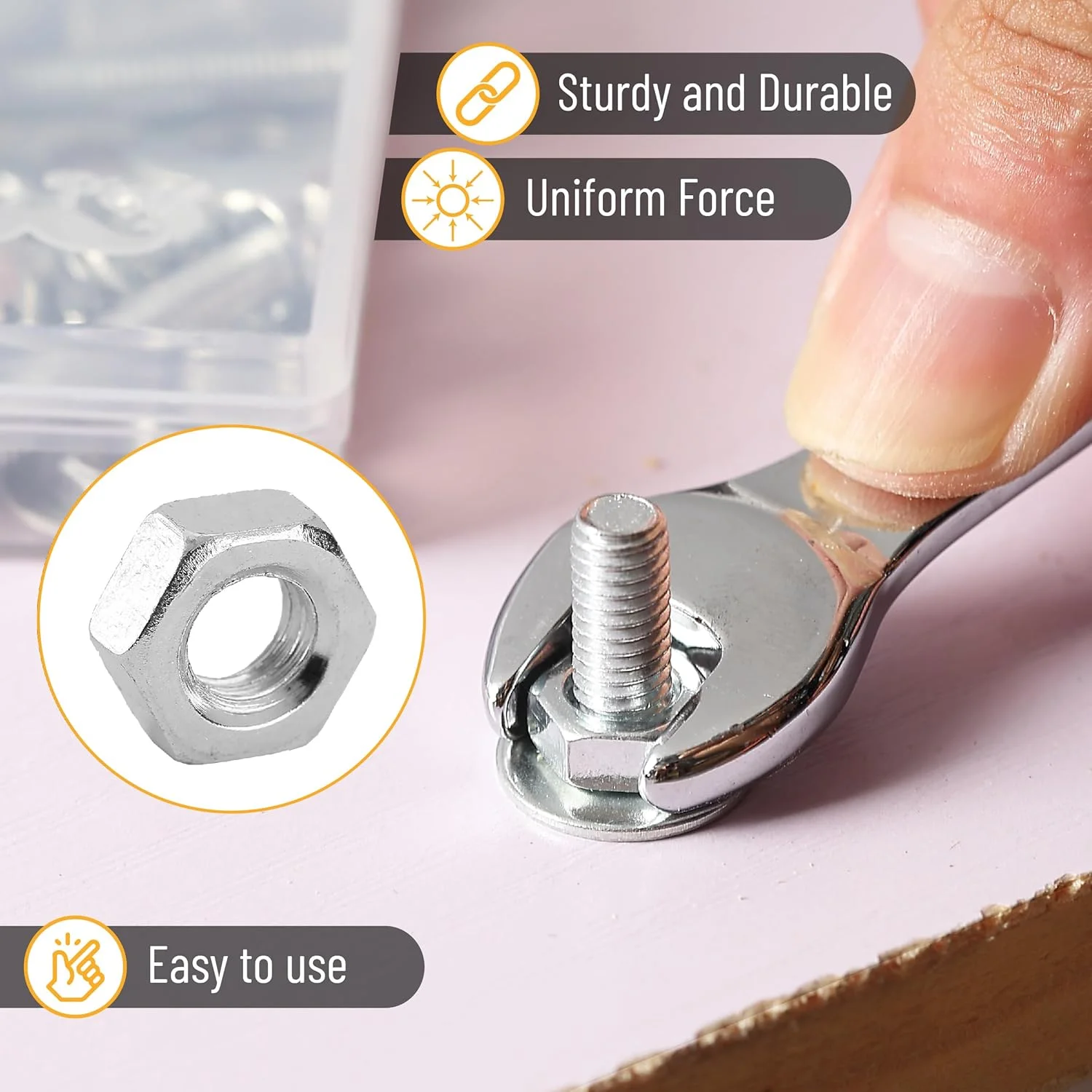 مجموعه پیچ، مهره و واشر Mr. Pen، 226 قطعه، مجموعه پیچ و مهره، پیچ و مهره های متنوع، مجموعه مهره، پیچ و واشر، مجموعه پیچ و مهره مجموعه پیچ، مهره و واشر Mr. Pen، 226 قطعه، مجموعه پیچ و مهره، پیچ و مهره های متنوع، مجموعه مهره، پیچ و واشر، مجموعه پیچ و مهره