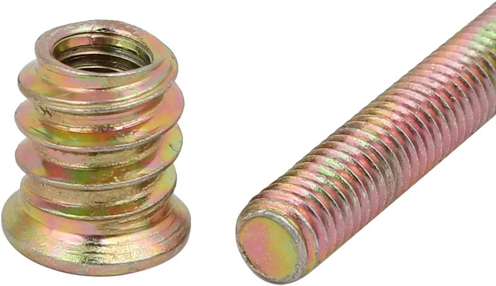 Aexit 10 عدد اتصالات اتصال دهنده مبلمان چوبی، پیچ سوکت شش گوش M6x70mm به همراه مهره (94ry687qf397) Aexit 10 عدد اتصالات اتصال دهنده مبلمان چوبی، پیچ سوکت شش گوش M6x70mm به همراه مهره (94ry687qf397)