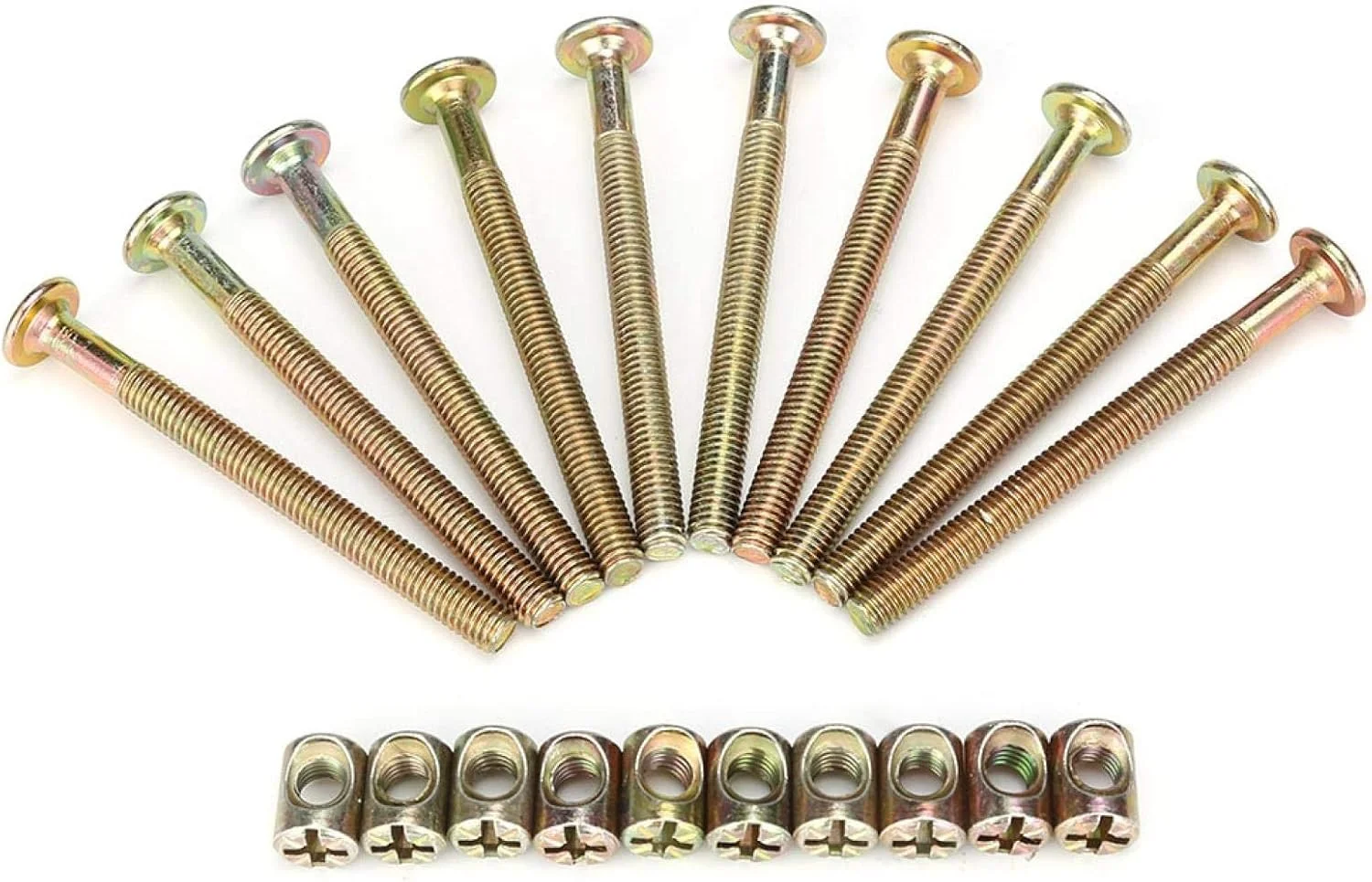 پیچ و مهره مبلمان GDJbnyu، پیچ های تخت نوزاد، پیچ اتصال M6 70mm، مجموعه مهره های استوانه ای، کیت جایگزینی سخت افزار اتصال دهنده مهره های استوانه ای برای تخت نوزاد، تخت خواب و مبلمان پیچ و مهره مبلمان GDJbnyu، پیچ های تخت نوزاد، پیچ اتصال M6 70mm، مجموعه مهره های استوانه ای، کیت جایگزینی سخت افزار اتصال دهنده مهره های استوانه ای برای تخت نوزاد، تخت خواب و مبلمان