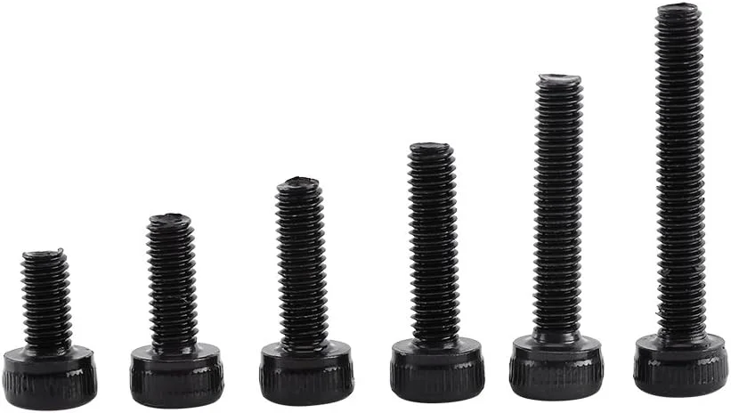 مجموعه 250 عددی پیچ و مهره M3 با سر استوانه ای شش گوش، واشرهای تخت، پیچ های سر استوانه ای، واشرهای تخت و مهره های استاندارد (مدل A)