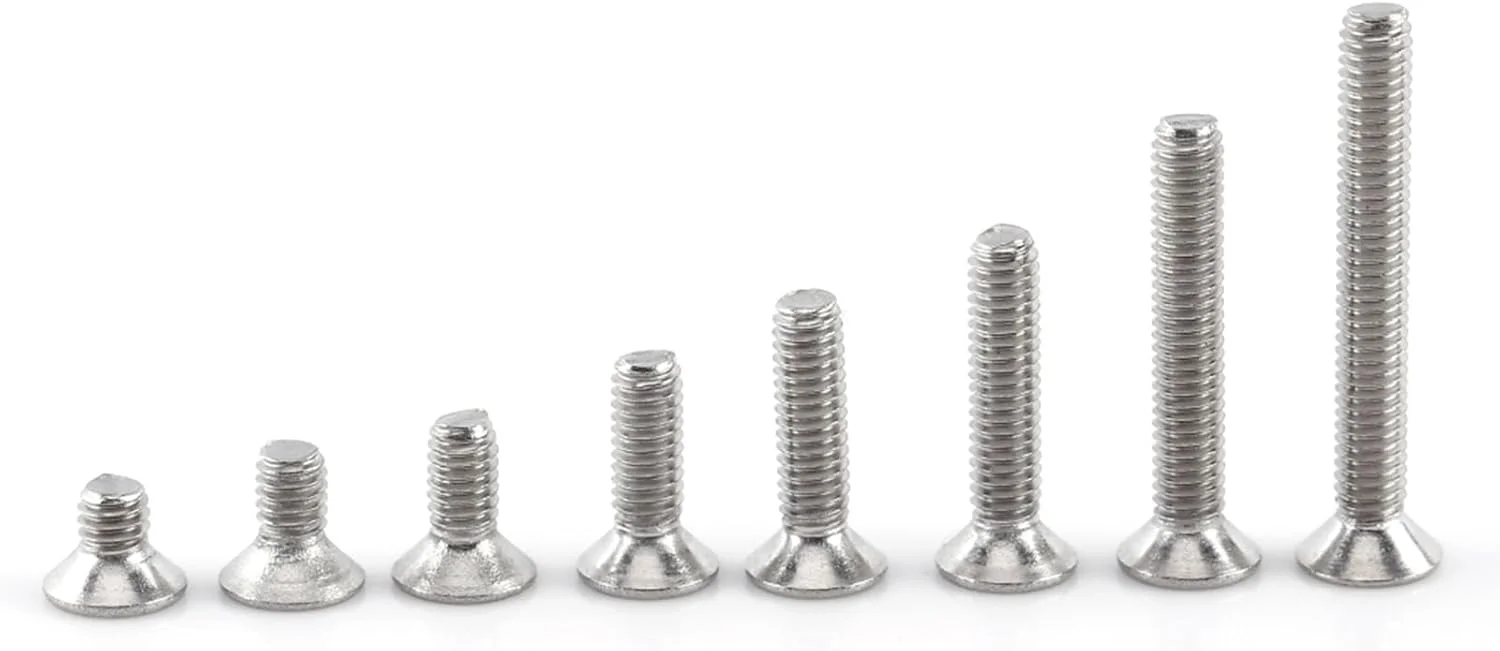 مجموعه پیچ و مهره استیل M2.5 با سر شش گوش در سایزهای مختلف برای مصارف خانگی، تعمیرات مبلمان و خودرو (مدل #3) مجموعه پیچ و مهره استیل M2.5 با سر شش گوش در سایزهای مختلف برای مصارف خانگی، تعمیرات مبلمان و خودرو (مدل #3)