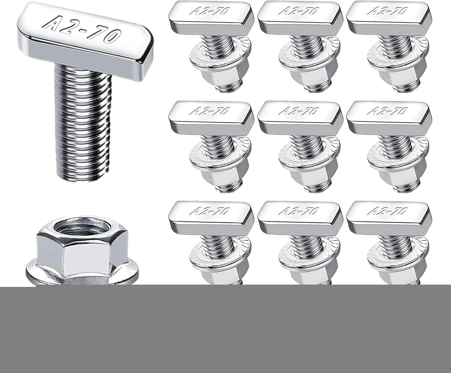 مهره های تی و پیچ و مهره - پیچ تی با سر چکش استیل ضد زنگ | سخت افزار بست مقاوم در برابر زنگ زدگی برای نصب مبلمان، ساخت درب، مکانیزم درب، پنل خورشیدی، تجهیزات کارخانه مهره های تی و پیچ و مهره - پیچ تی با سر چکش استیل ضد زنگ | سخت افزار بست مقاوم در برابر زنگ زدگی برای نصب مبلمان، ساخت درب، مکانیزم درب، پنل خورشیدی، تجهیزات کارخانه