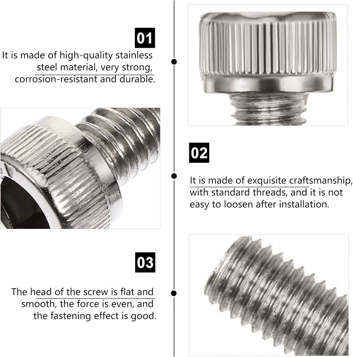 پیچ آلن استیل مهره لوازم جانبی دستگاه استاندارد نقره ای جایگزین کامل بست پیچ سخت افزار پیچ و مهره شش گوش لنگر رزوه ای درایو سر سوکت فلنج کلاهک انبساط پیچ آلن استیل مهره لوازم جانبی دستگاه استاندارد نقره ای جایگزین کامل بست پیچ سخت افزار پیچ و مهره شش گوش لنگر رزوه ای درایو سر سوکت فلنج کلاهک انبساط