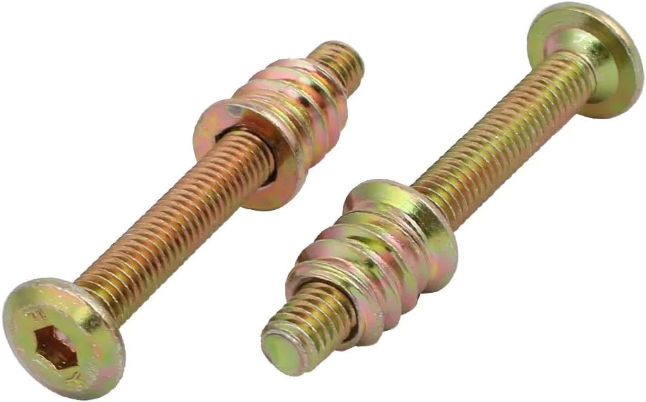 Aexit 10pcs (Home hardware) Wooded Furniture Connecting Fitting M6x50mm Hex Socket Bolt w (85ry464qf559) Insert Nut Aexit 10pcs (Home hardware) Wooded Furniture Connecting Fitting M6x50mm Hex Socket Bolt w (85ry464qf559) Insert Nut