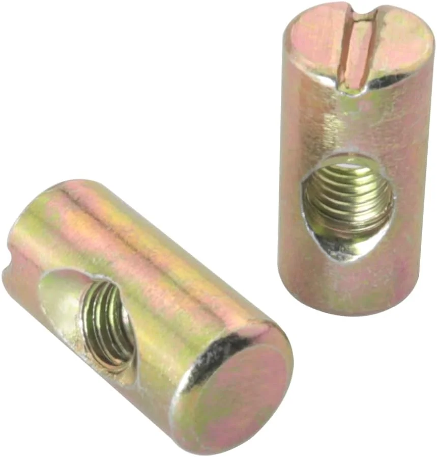 MEETOOT 10PCS Bucket Bolts One Tongue Groove Nut M6x20mm Trolley Screws Furniture Hardware Replacement Kit for Bookcase Closet Chair Attachment Reinforcement MEETOOT 10PCS Bucket Bolts One Tongue Groove Nut M6x20mm Trolley Screws Furniture Hardware Replacement Kit for Bookcase Closet Chair Attachment Reinforcement