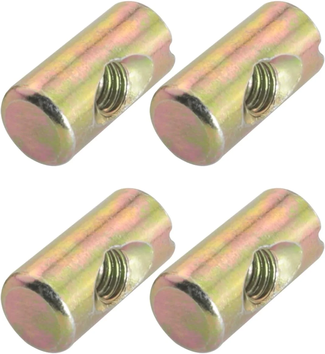 MEETOOT 10PCS Bucket Bolts One Tongue Groove Nut M6x20mm Trolley Screws Furniture Hardware Replacement Kit for Bookcase Closet Chair Attachment Reinforcement MEETOOT 10PCS Bucket Bolts One Tongue Groove Nut M6x20mm Trolley Screws Furniture Hardware Replacement Kit for Bookcase Closet Chair Attachment Reinforcement