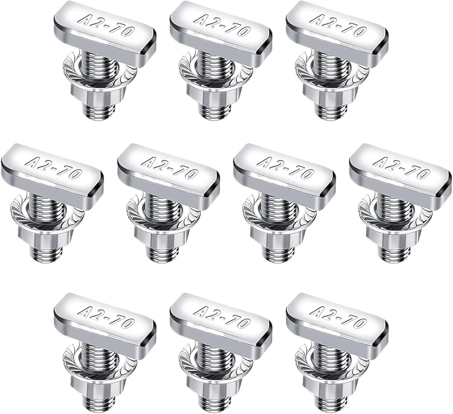 T-Slot Bolts Set - T Slot Bolts Nuts Hardware for Hammer Head - Heavy-Duty Hardware Screw for Track System Automotive Roof Rack Construction Workbench Installation T-Slot Bolts Set - T Slot Bolts Nuts Hardware for Hammer Head - Heavy-Duty Hardware Screw for Track System Automotive Roof Rack Construction Workbench Installation