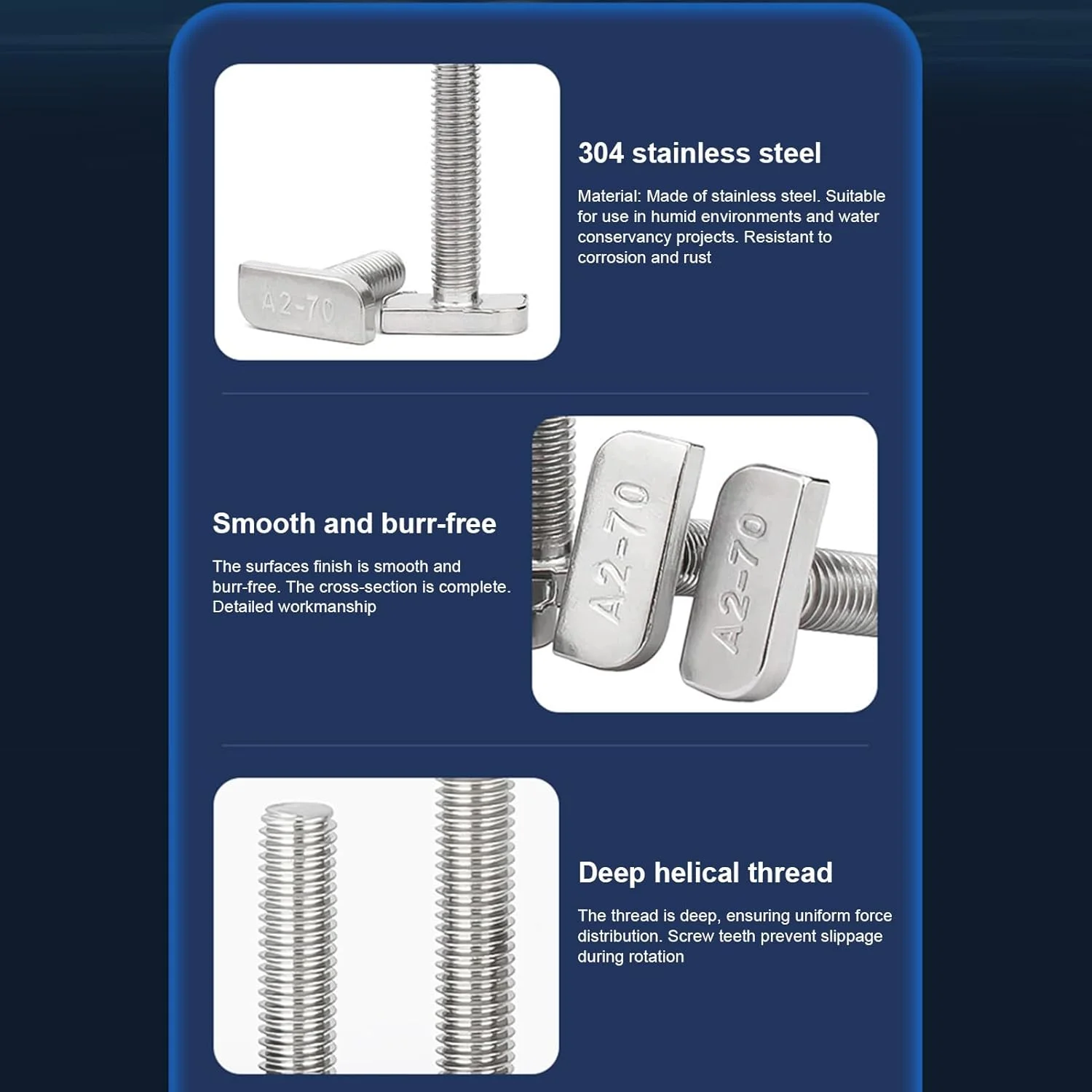 T Slot Bolts Kit - Hammer Head Sliding Screw T-Slot Bolts Nuts Set,Fastener Hardware for Workbench Door Mechanism Solar Panel Mounting Factory Equipment Construction Furniture T Slot Bolts Kit - Hammer Head Sliding Screw T-Slot Bolts Nuts Set,Fastener Hardware for Workbench Door Mechanism Solar Panel Mounting Factory Equipment Construction Furniture