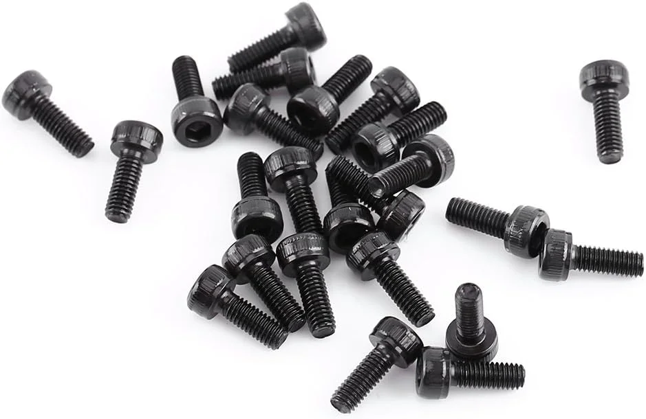 مجموعه 250 عددی پیچ و مهره نایلونی، پیچ های شش گوش پلاستیکی M3 و مهره ها، کیت سخت افزاری نایلونی M3 مشکی (مدل: سر فنجانی) مجموعه 250 عددی پیچ و مهره نایلونی، پیچ های شش گوش پلاستیکی M3 و مهره ها، کیت سخت افزاری نایلونی M3 مشکی (مدل: سر فنجانی)