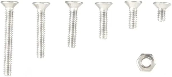 مجموعه 230 عددی پیچ و مهره سر شش گوش، مجموعه پیچ و مهره استیل ضد زنگ M2 با سر دکمه ای مجموعه 230 عددی پیچ و مهره سر شش گوش، مجموعه پیچ و مهره استیل ضد زنگ M2 با سر دکمه ای