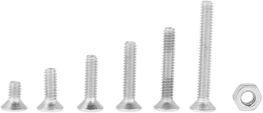 مجموعه 230 عددی پیچ و مهره، مجموعه مهره های شش گوش استیل ضد زنگ M2، مجموعه پیچ و مهره های سخت افزاری مجموعه 230 عددی پیچ و مهره، مجموعه مهره های شش گوش استیل ضد زنگ M2، مجموعه پیچ و مهره های سخت افزاری