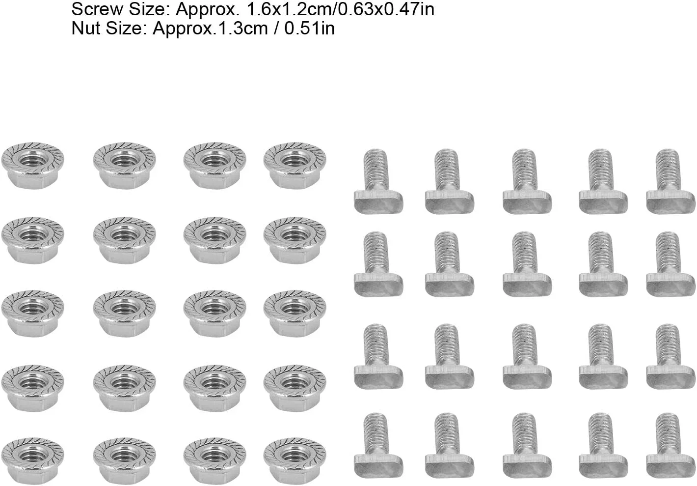 کیت سخت افزاری نصب تلویزیون Diydeg، پیچ و مهره های استیل ضد زنگ 304 M6، استفاده آسان برای لوازم سخت افزاری گلخانه کیت سخت افزاری نصب تلویزیون Diydeg، پیچ و مهره های استیل ضد زنگ 304 M6، استفاده آسان برای لوازم سخت افزاری گلخانه