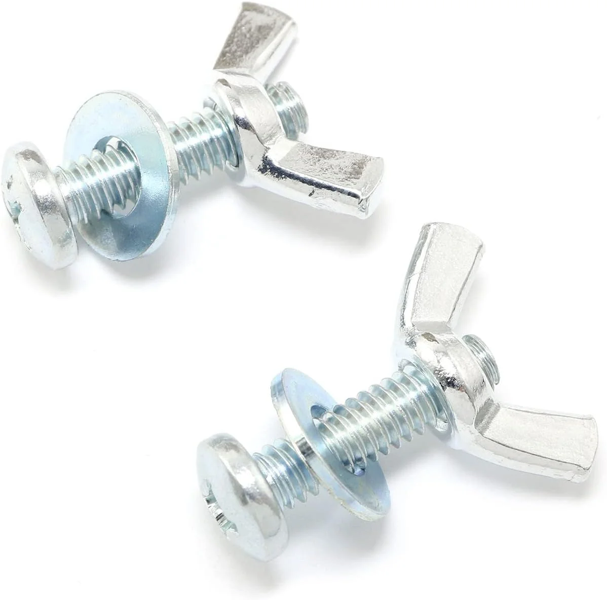 Pro Bamboo Kitchen 10 ست پیچ و مهره با مهره پروانه ای فولاد کربنی روکش روی سخت افزار نصب: 1/4 اینچ -20 مهره های پروانه ای دستی، 1/4 اینچ -20x1 اینچ پیچ و مهره سر فیلیپس با واشر Pro Bamboo Kitchen 10 ست پیچ و مهره با مهره پروانه ای فولاد کربنی روکش روی سخت افزار نصب: 1/4 اینچ -20 مهره های پروانه ای دستی، 1/4 اینچ -20x1 اینچ پیچ و مهره سر فیلیپس با واشر