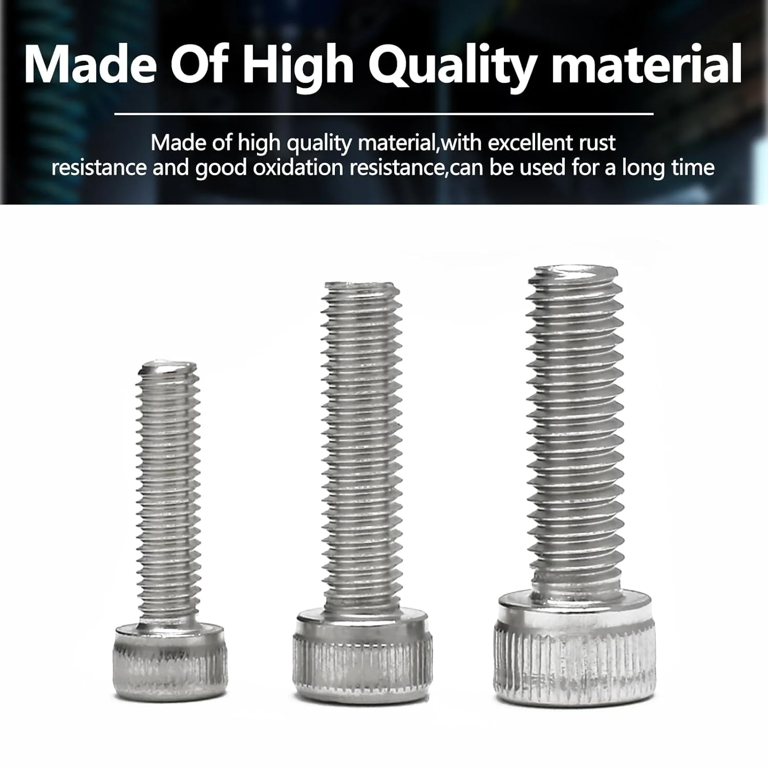 DANA FRED پیچ آلن سر استوانه ای رزوه متریک، پیچ ​​ماشین آلن شش گوش M2.5 M3 M4 M5 M6 M8 مجموعه سخت افزاری بست فلزی استاندارد 135 عددی استیل 304 M2.5-M8