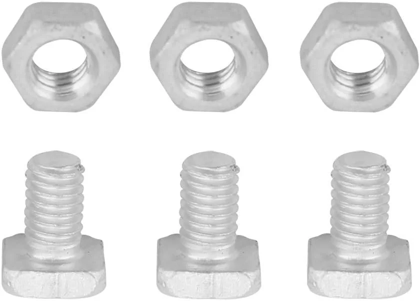 مهره و پیچ آلومینیومی، 50 ست مهره و پیچ گلخانه ای، سخت افزار جایگزین گلخانه ها برای ابزار گلخانه ها، نگهداری گلخانه ها مهره و پیچ آلومینیومی، 50 ست مهره و پیچ گلخانه ای، سخت افزار جایگزین گلخانه ها برای ابزار گلخانه ها، نگهداری گلخانه ها