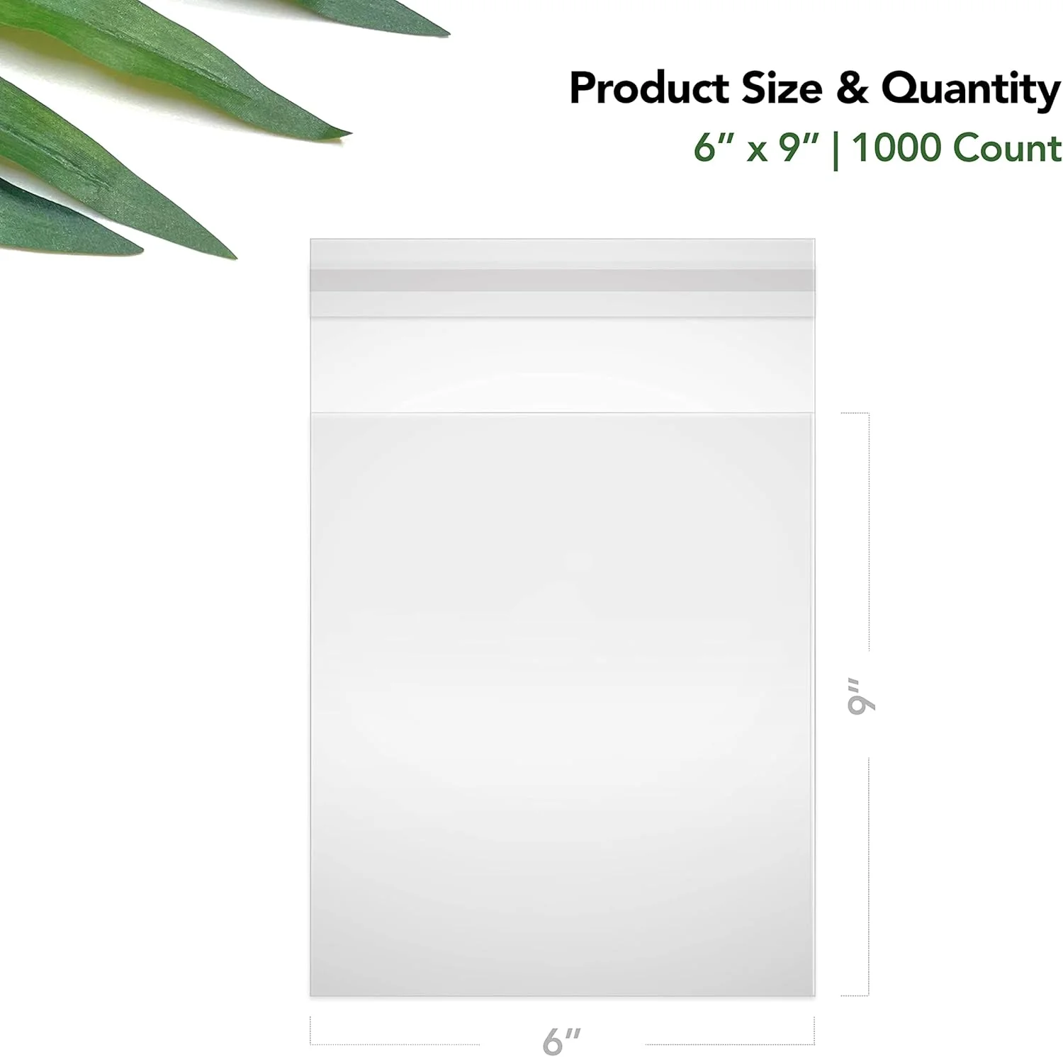 بسته 1000 عددی کیسه های سلفونی Seal Fresh سایز 15x23 سانتی متر - کیسه های شفاف خود چسب دار قابل باز و بسته شدن برای کلوچه، آبنبات، شیرینی، گیفت مهمانی، بسته بندی هدیه