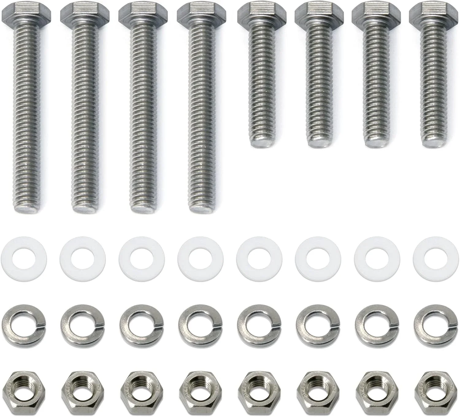 مجموعه 8 عددی اتصال دهنده پست KOPKIO از جنس استنلس استیل 304، سخت افزار نصب تابلو، پیچ و مهره های نصب تابلو، سخت افزار نصب تابلو برای پست کانال U مجموعه 8 عددی اتصال دهنده پست KOPKIO از جنس استنلس استیل 304، سخت افزار نصب تابلو، پیچ و مهره های نصب تابلو، سخت افزار نصب تابلو برای پست کانال U
