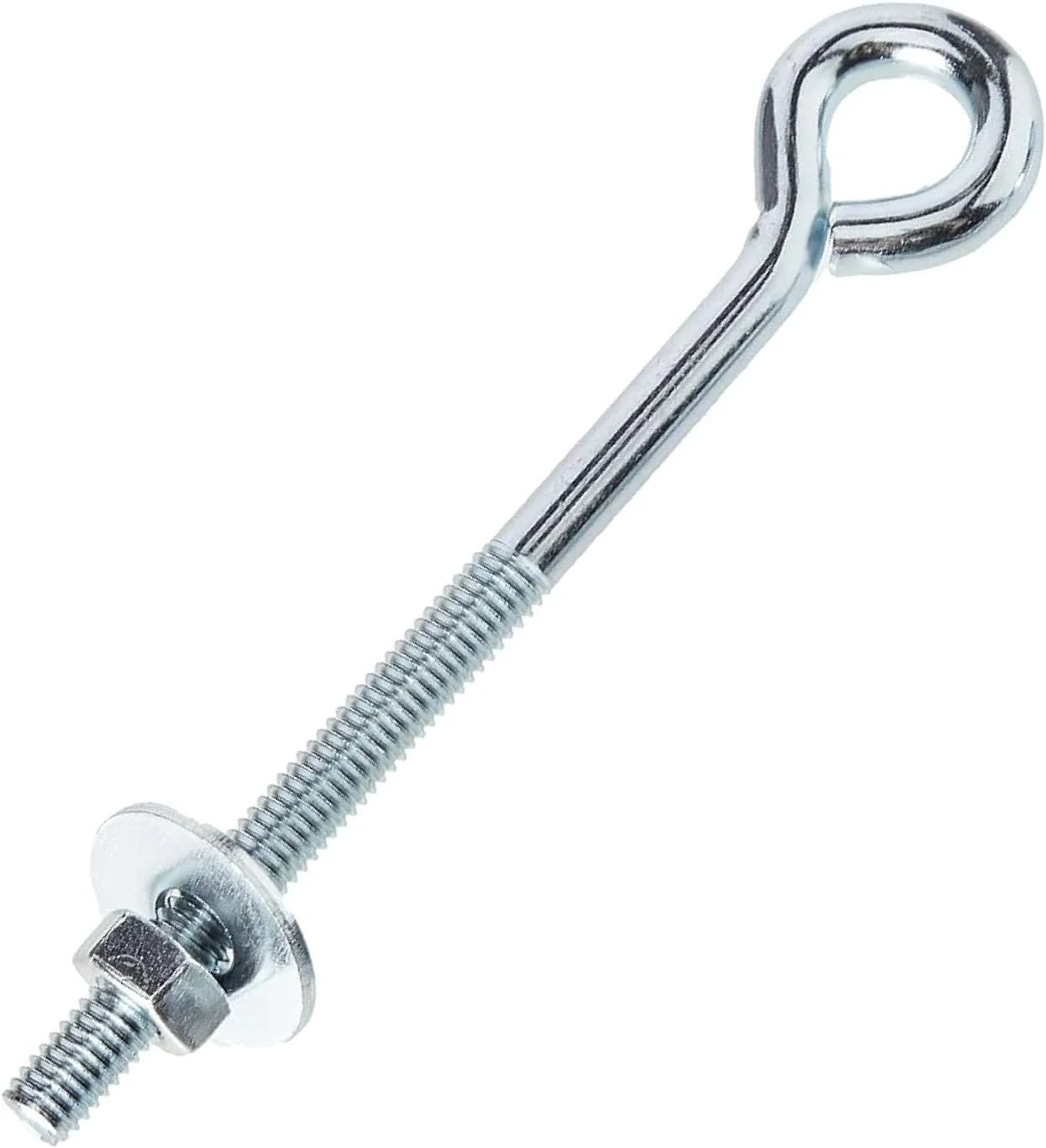 مجموعه پیچ چشمی مری وی BH01769 شامل 1 عدد پیچ چشمی با مهره و واشر M8 x 150mm رنگ نقره ای مجموعه پیچ چشمی مری وی BH01769 شامل 1 عدد پیچ چشمی با مهره و واشر M8 x 150mm رنگ نقره ای