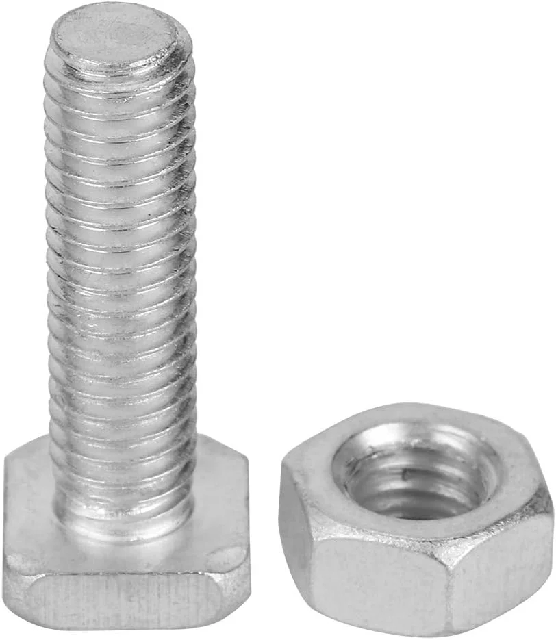 مجموعه 20 عددی پیچ و مهره، کیت جایگزینی سخت افزار پیچ و مهره آلومینیومی M6 برای گلخانه باغبانی گیاهان فضای باز، مجموعه پیچ و مهره متریک M6x22