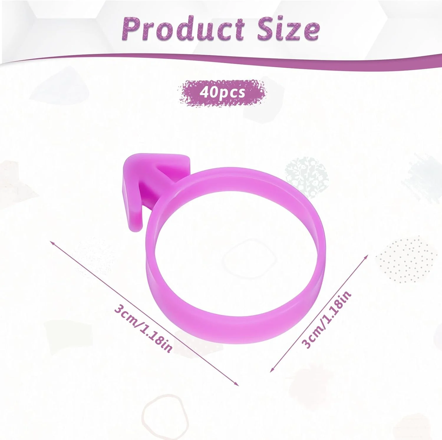 40 عدد گیره کیسه شیرینی پزی، بست های کیسه شیرینی سیلیکونی قابل استفاده مجدد، گیره های کیسه تزئین برای کلوچه ها، کاپ کیک ها، لوازم پخت شیرینی (4 رنگ) 40 عدد گیره کیسه شیرینی پزی، بست های کیسه شیرینی سیلیکونی قابل استفاده مجدد، گیره های کیسه تزئین برای کلوچه ها، کاپ کیک ها، لوازم پخت شیرینی (4 رنگ)