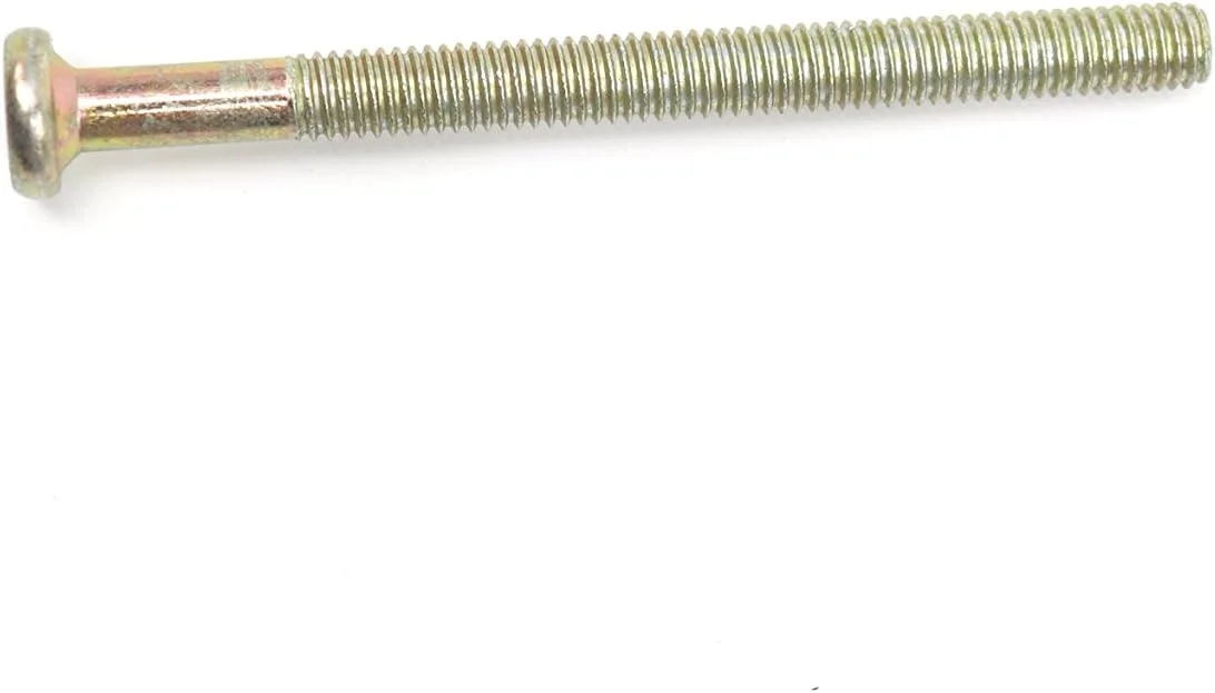 binifiMux بسته 10 عددی پیچ تخت و گهواره M6-1.0 x 75mm با سر آلن و مهره استوانه ای، پیچ و مهره های سر سوکت با درایو کلید شش گوش برای تخت خواب و گهواره، روکش گالوانیزه