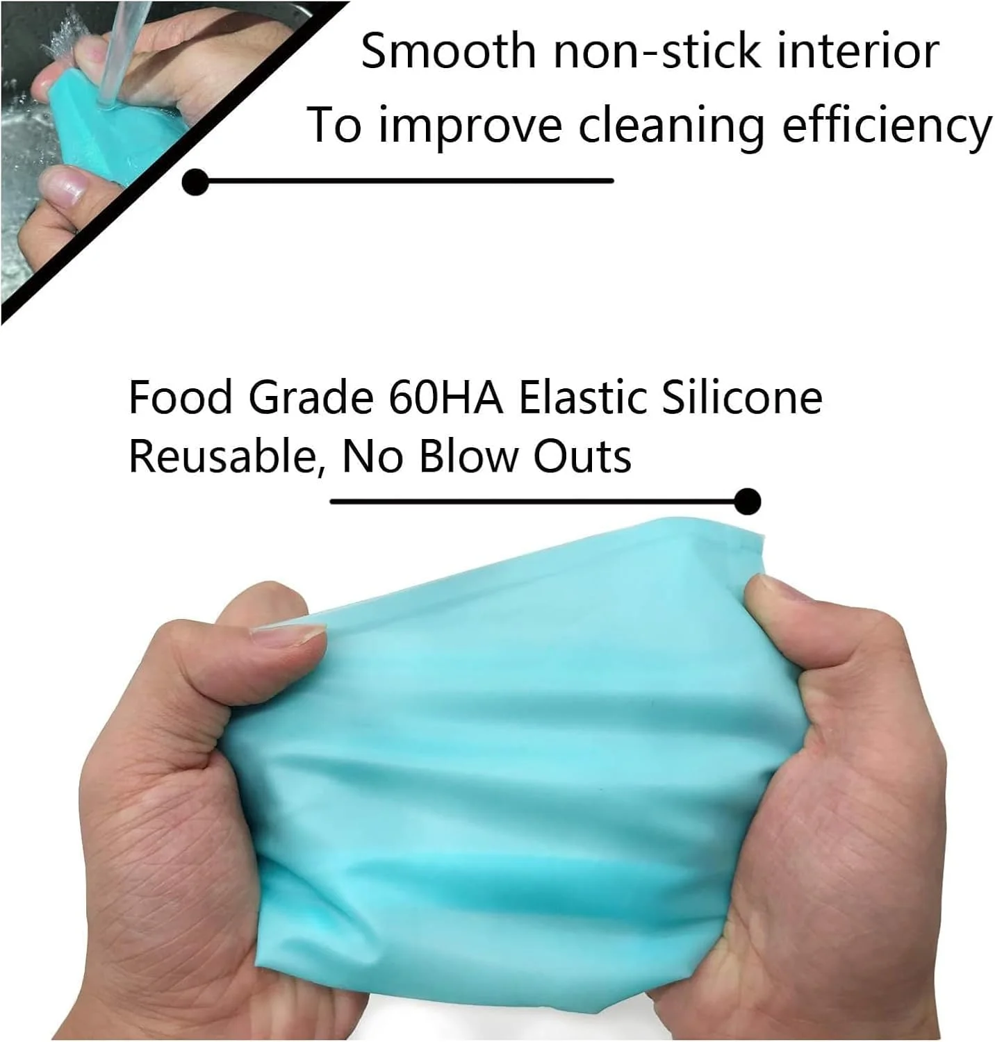 Reusable Piping Bags and Tips Set, Cake Decorating Tools with Icing Pastry Bags, Icing Bags Tips, Couplers and Frosting Bags Ties for Cookie Cupcakes Reusable Piping Bags and Tips Set, Cake Decorating Tools with Icing Pastry Bags, Icing Bags Tips, Couplers and Frosting Bags Ties for Cookie Cupcakes