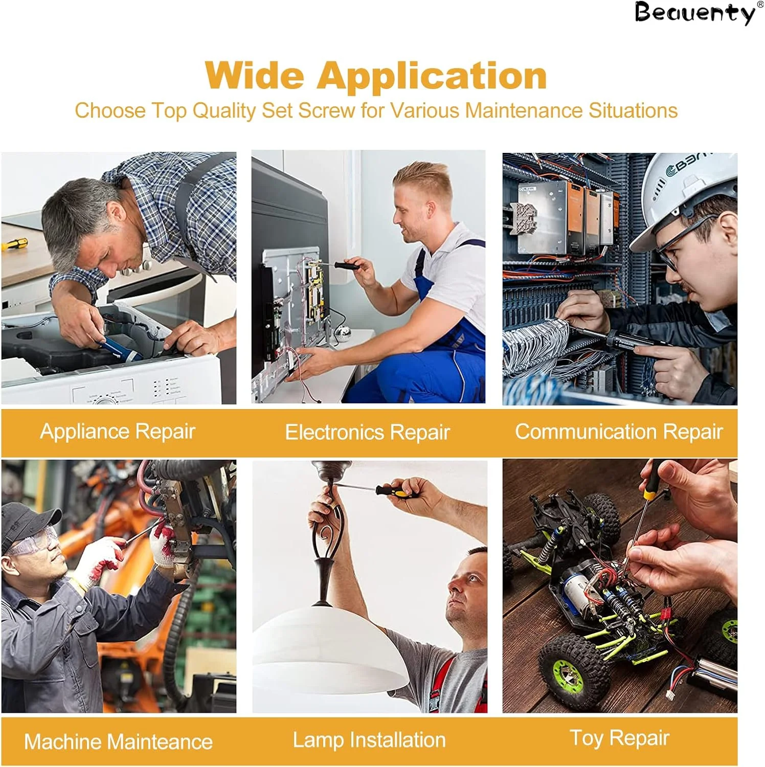 Beauenty 304 Stainless Steel M2 M3 M4,Hex Socket Screws Nuts Spring Washers Kit,for Machine, Electronic, Wood, Household, Communication(1080pcs) Beauenty 304 Stainless Steel M2 M3 M4,Hex Socket Screws Nuts Spring Washers Kit,for Machine, Electronic, Wood, Household, Communication(1080pcs)