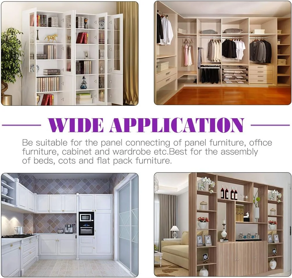 مجموعه اتصالات پیچ و مهره 125 عددی Swpeet 3 در 1 برای اتصال کابینت مبلمان، شامل اتصالات بادامکی با اتصالات غیرعادی مبلمان، اتصال جانبی مبلمان، مهره از پیش نصب شده، پیچ چرخ غیرعادی مجموعه اتصالات پیچ و مهره 125 عددی Swpeet 3 در 1 برای اتصال کابینت مبلمان، شامل اتصالات بادامکی با اتصالات غیرعادی مبلمان، اتصال جانبی مبلمان، مهره از پیش نصب شده، پیچ چرخ غیرعادی