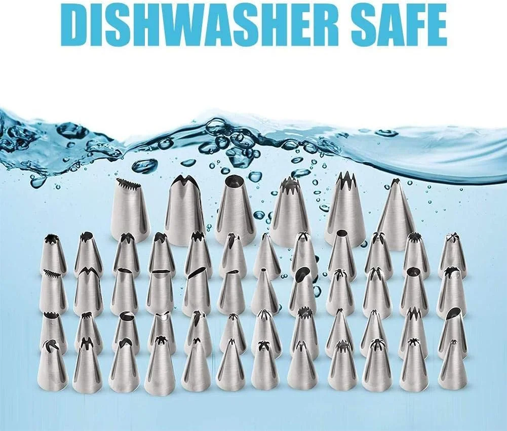 کیت تزئین کیک Premify، لوازم شیرینی پزی 107 تکه با صفحه گردان کیک 11 اینچی، ابزار مجسمه سازی کیک، نوک های آیسینگ، کاردک های کیک، ابزار شیرینی پزی، برش، نازل های کیک برای مبتدیان و حرفه ای ها کیت تزئین کیک Premify، لوازم شیرینی پزی 107 تکه با صفحه گردان کیک 11 اینچی، ابزار مجسمه سازی کیک، نوک های آیسینگ، کاردک های کیک، ابزار شیرینی پزی، برش، نازل های کیک برای مبتدیان و حرفه ای ها