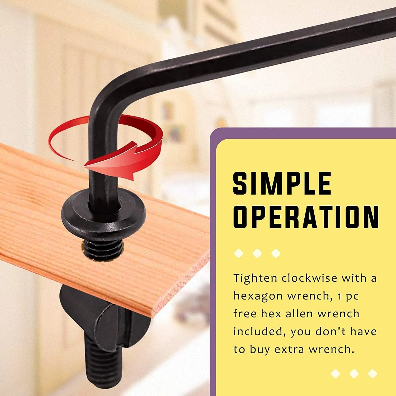 مجموعه 181 عددی پیچ و مهره تخت سر M6 x 15mm - 80mm مشکی زینک، پیچهای تخت خواب کودک و مهرههای درج رزوه دار به همراه مهرههای فلنج دار و کیت مهرههای تی 4 شاخه با آچار آلن مجموعه 181 عددی پیچ و مهره تخت سر M6 x 15mm - 80mm مشکی زینک، پیچهای تخت خواب کودک و مهرههای درج رزوه دار به همراه مهرههای فلنج دار و کیت مهرههای تی 4 شاخه با آچار آلن