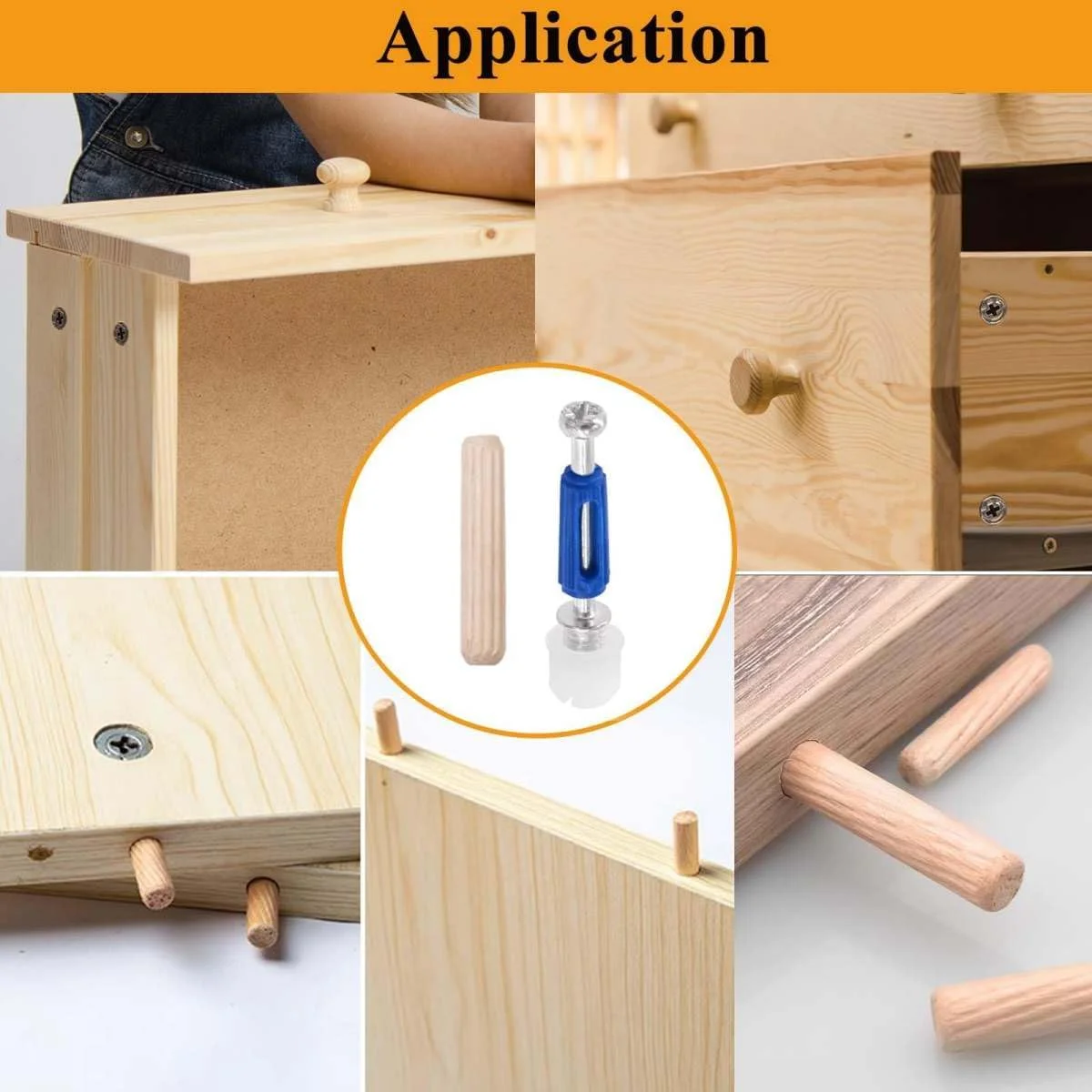 120Pcs Cam Locks for Furniture, 3-in-1 Eccentric Hardware Wheels, Multi-Size Nut & Bolt Fasteners, Wood Dowel Pins for Assembly & Repair, Durable Furniture Connectors, Assorted Kit for Assembly/Repair 120Pcs Cam Locks for Furniture, 3-in-1 Eccentric Hardware Wheels, Multi-Size Nut & Bolt Fasteners, Wood Dowel Pins for Assembly & Repair, Durable Furniture Connectors, Assorted Kit for Assembly/Repair