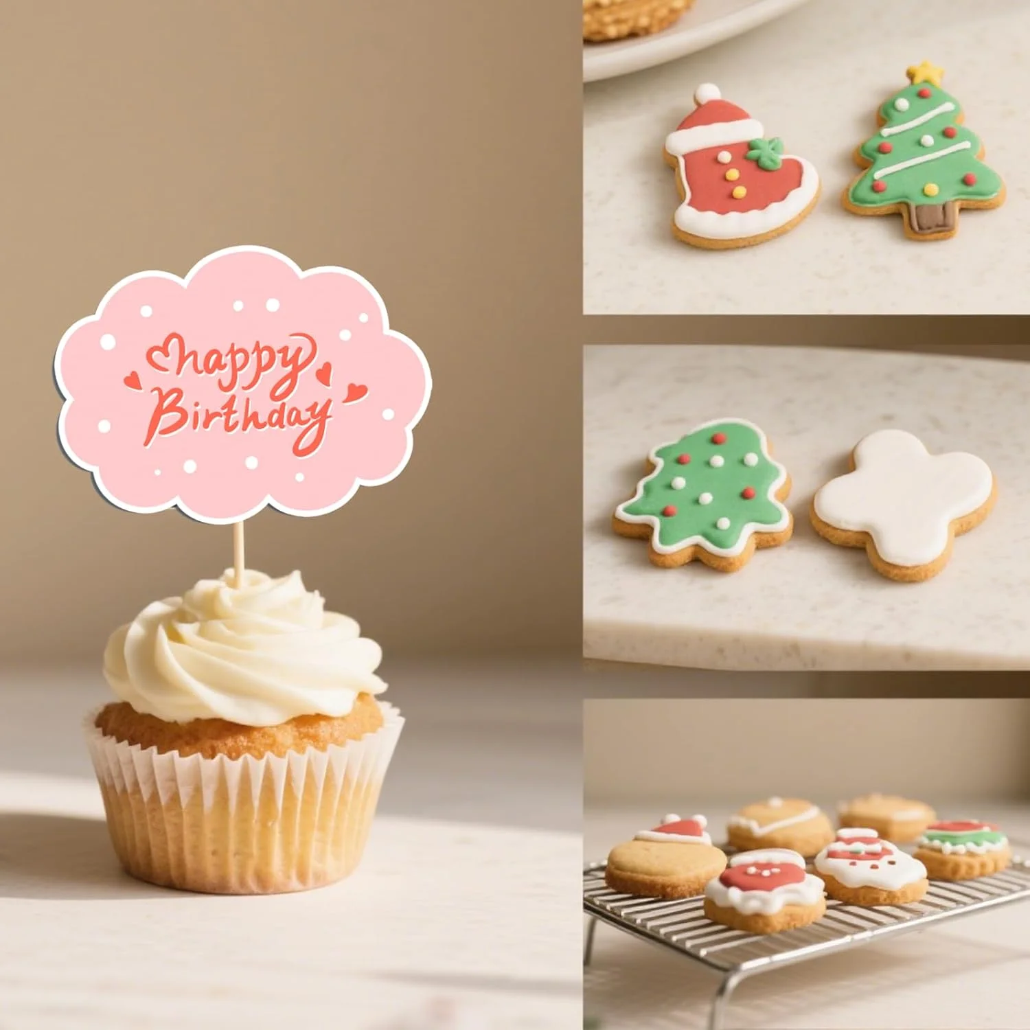 ست 7 عددی ماسوره های گرد، ابزار حرفه ای نازل های تزئین کاپ کیک از جنس استیل ضد زنگ، لوازم قنادی روسی برای تزئین کیک و شیرینی پزی (7 عدد)