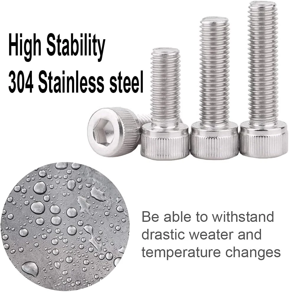 مجموعه 660 عددی پیچ و مهره AETTL، استیل ضد زنگ 304، متریک دقیق M3 M4 M5 M6 شامل پیچ، مهره، واشر و آچار مجموعه 660 عددی پیچ و مهره AETTL، استیل ضد زنگ 304، متریک دقیق M3 M4 M5 M6 شامل پیچ، مهره، واشر و آچار