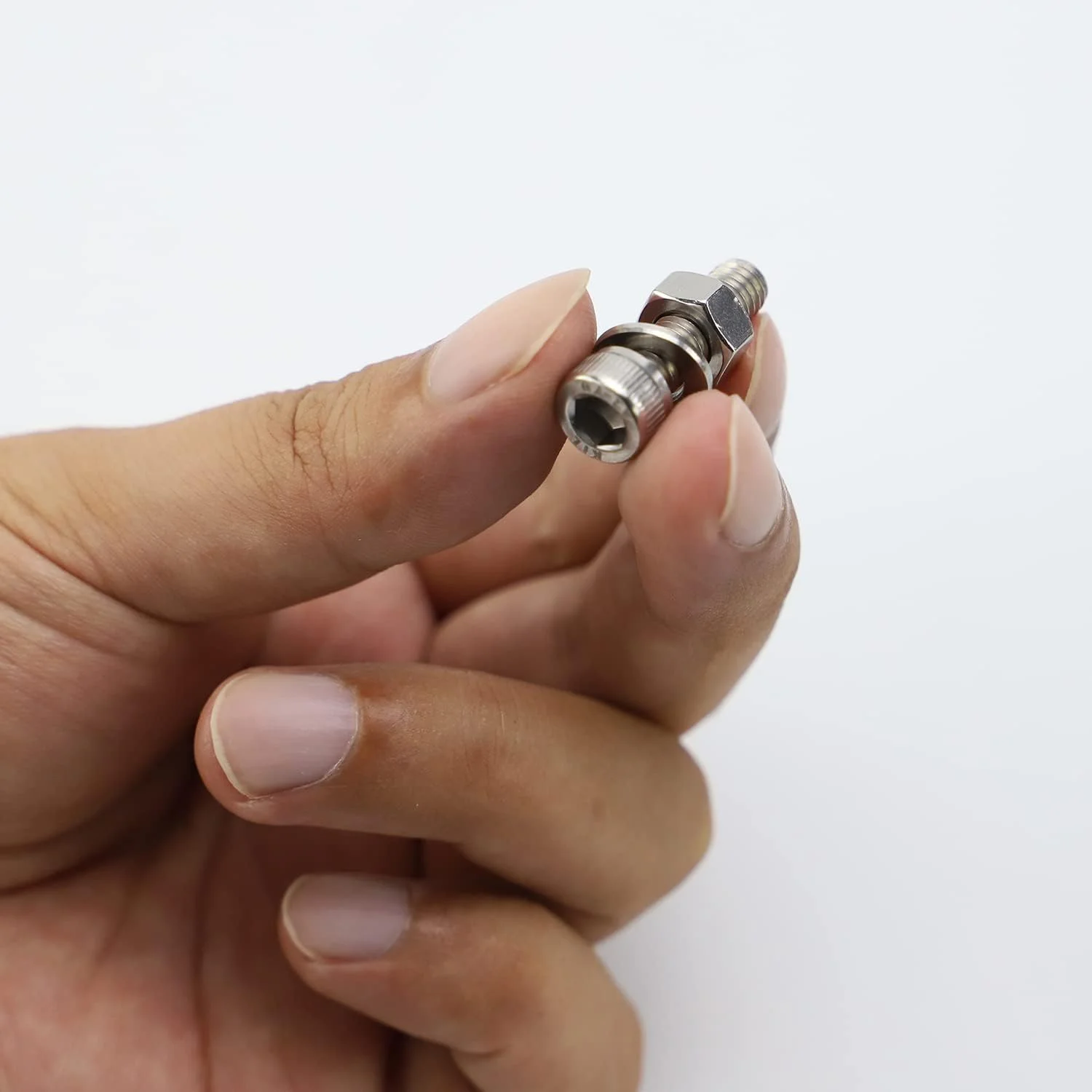 مجموعه 660 عددی پیچ و مهره AETTL، استیل ضد زنگ 304، متریک دقیق M3 M4 M5 M6 شامل پیچ، مهره، واشر و آچار مجموعه 660 عددی پیچ و مهره AETTL، استیل ضد زنگ 304، متریک دقیق M3 M4 M5 M6 شامل پیچ، مهره، واشر و آچار