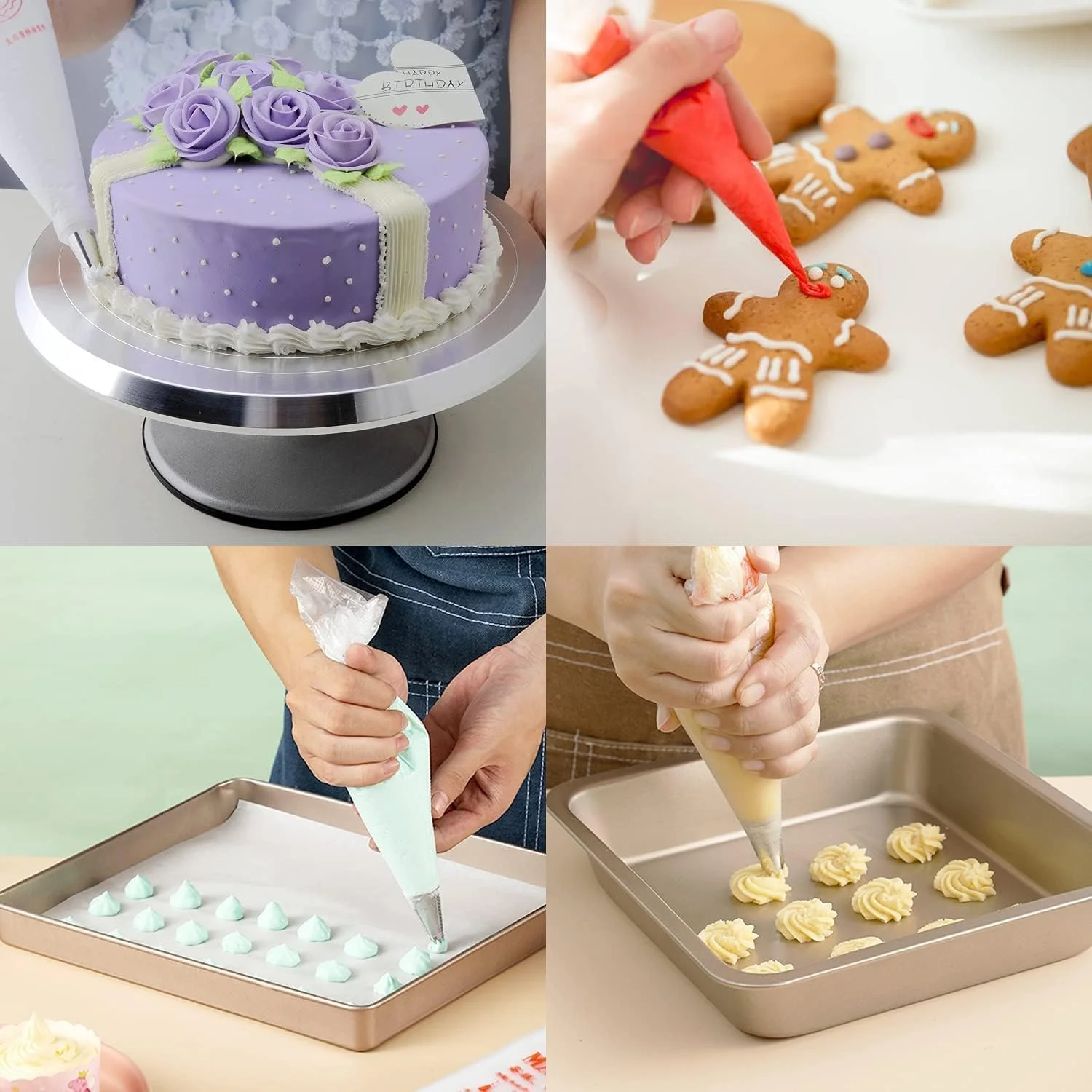 کیسه شیرینی پزی یکبار مصرف مومو بیر، 100 عدد، مناسب برای تزیین کیک، کلوچه، دسر، خامه و کاپ کیک کیسه شیرینی پزی یکبار مصرف مومو بیر، 100 عدد، مناسب برای تزیین کیک، کلوچه، دسر، خامه و کاپ کیک