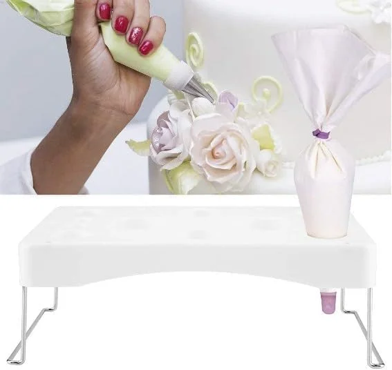 نگهدارنده کیسه پایپینگ Maommadio، سازمان دهنده نگهداری تزئین کیک، نگهدارنده کیسه شیرینی برای کیسه آیسینگ، کیسه خامه، لوازم نانوایی (بنفش) نگهدارنده کیسه پایپینگ Maommadio، سازمان دهنده نگهداری تزئین کیک، نگهدارنده کیسه شیرینی برای کیسه آیسینگ، کیسه خامه، لوازم نانوایی (بنفش)