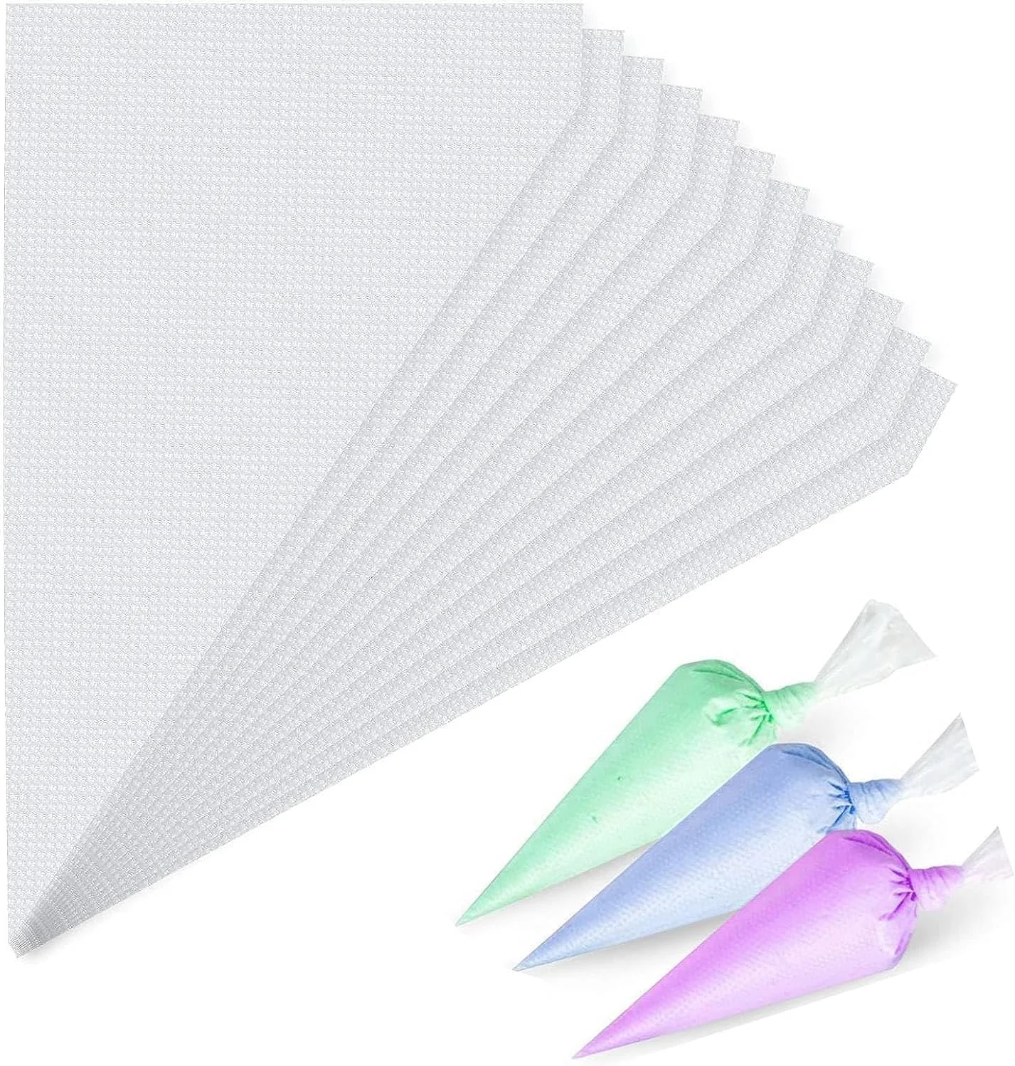 کیسه های قیف یکبار مصرف کوچک KPPTYTY، 8 اینچ، 100 عدد، کیسه های قیف مینی، کیسه های قیف شیرینی پزی برای خامه، کیسه های آیسینگ برای تزئین کیک و دسر، تزئین کیک و دسر کیسه های قیف یکبار مصرف کوچک KPPTYTY، 8 اینچ، 100 عدد، کیسه های قیف مینی، کیسه های قیف شیرینی پزی برای خامه، کیسه های آیسینگ برای تزئین کیک و دسر، تزئین کیک و دسر