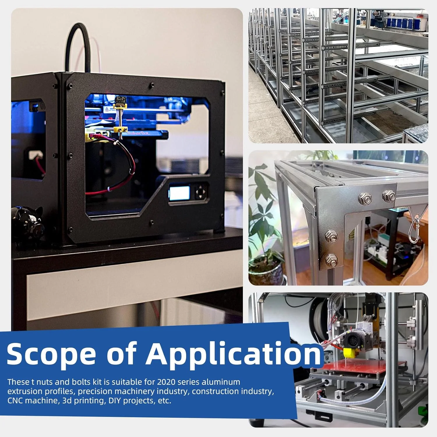 Glarks 1 ست کیت پیچ سر دکمه ای فولادی کربنی و مهره T لغزنده M3/M4/M5، شامل 180 عدد پیچ و مهره سر سوکت شش گوش، 180 عدد مهره T-Slot، 3 عدد آچار آلن، پیچ سر دکمه ای شش گوش برای ماشین آلات Glarks 1 ست کیت پیچ سر دکمه ای فولادی کربنی و مهره T لغزنده M3/M4/M5، شامل 180 عدد پیچ و مهره سر سوکت شش گوش، 180 عدد مهره T-Slot، 3 عدد آچار آلن، پیچ سر دکمه ای شش گوش برای ماشین آلات
