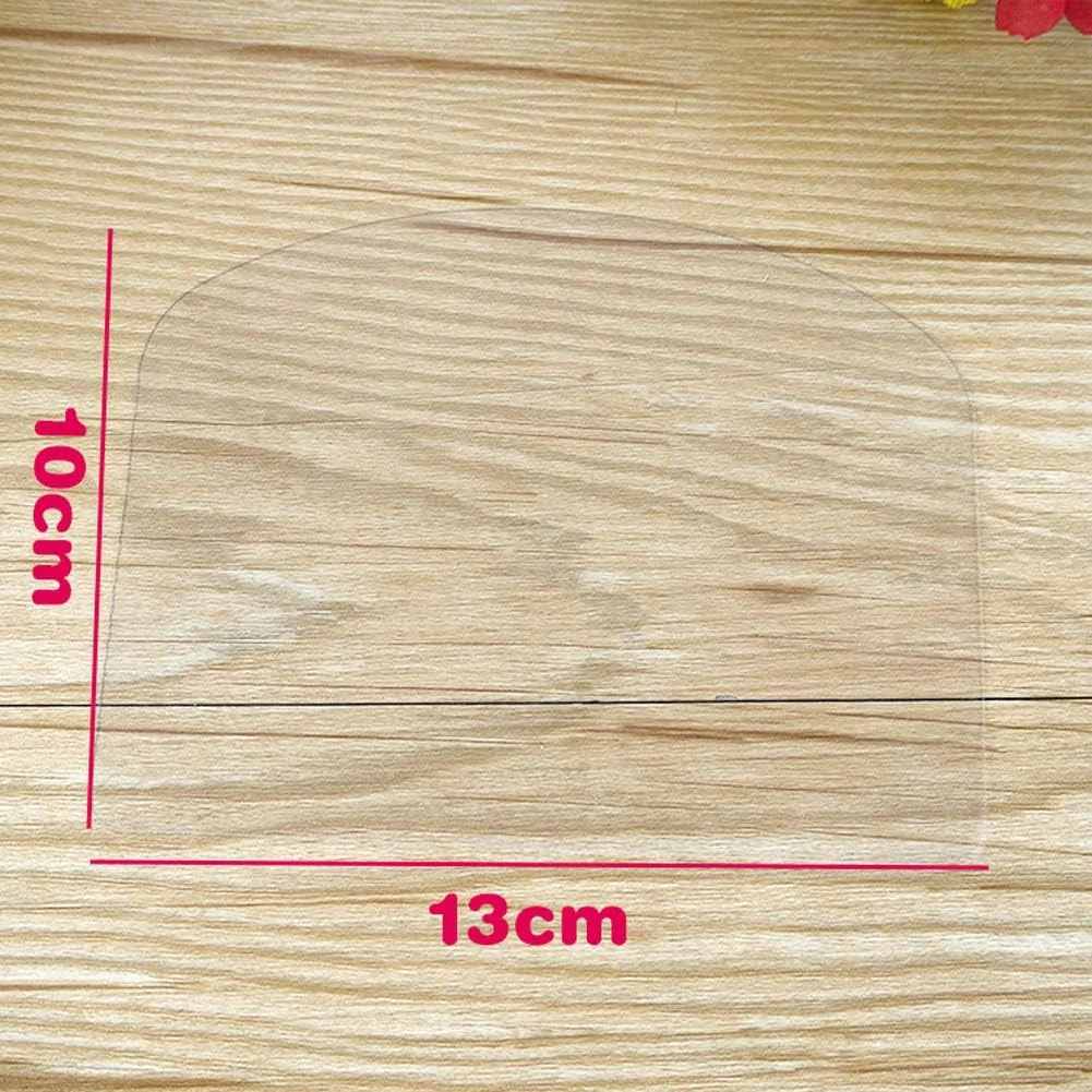 لاسنرسیم 10 عدد کاردک کیک پلاستیکی انعطاف پذیر، صاف کننده خامه شفاف، کاردک کیک، صاف کننده خامه، کاردک شیرینی برای لوازم تزئین کیک آشپزخانه خانگی