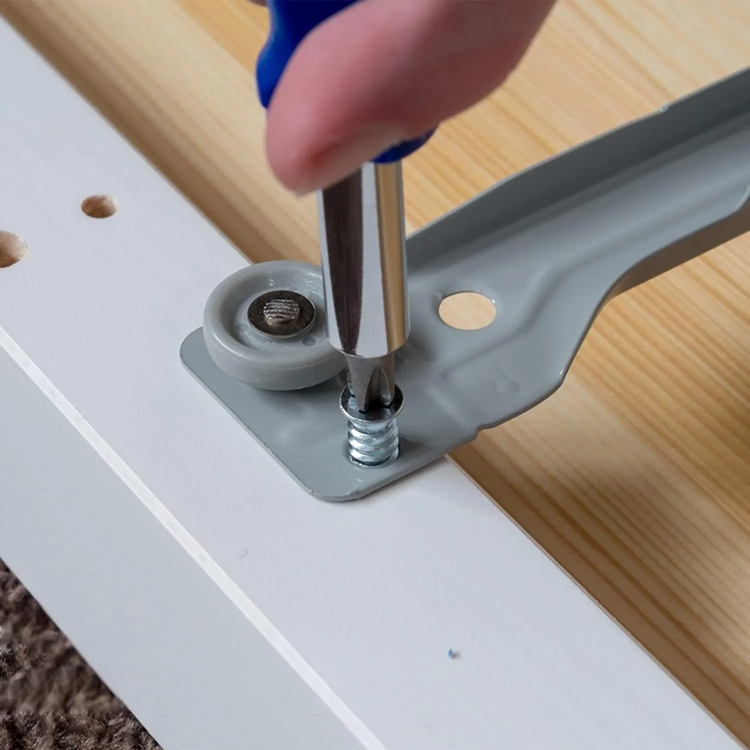 مجموعه 500 عددی پیچ و مهره استیل ضد زنگ Goodern M3-M5 با جعبه نگهداری و آچار برای ماشین آلات، ابزار دقیق، الکترونیک و موارد دیگر