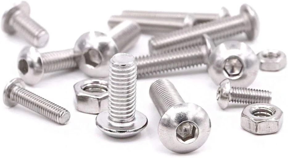 مجموعه 500 عددی پیچ و مهره استیل ضد زنگ Goodern M3-M5 با جعبه نگهداری و آچار برای ماشین آلات، ابزار دقیق، الکترونیک و موارد دیگر