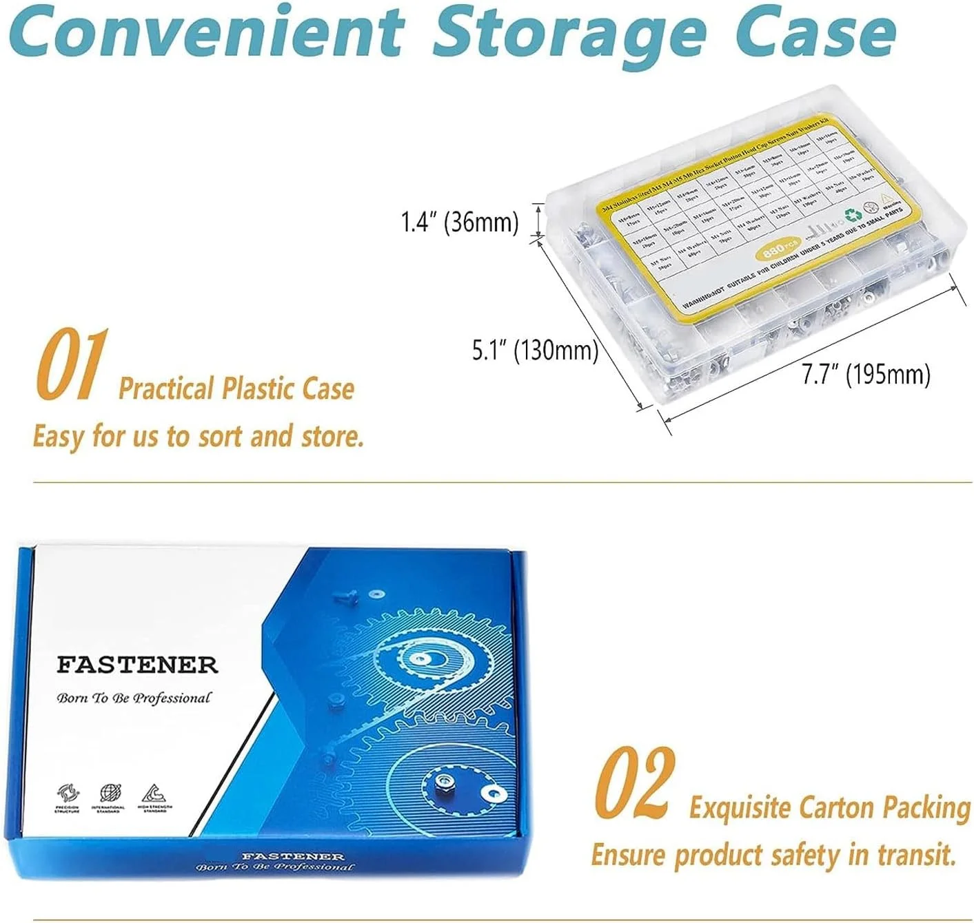 880 عدد پیچ و مهره M6 M5 M4 M3، واشر فنری و تخت، مجموعه متنوع، پیچ و مهره استیل ضد زنگ با سر دکمه ای و سوکت شش گوش، به همراه 4 عدد آچار آلن رایگان، به همراه جعبه ابزار 880 عدد پیچ و مهره M6 M5 M4 M3، واشر فنری و تخت، مجموعه متنوع، پیچ و مهره استیل ضد زنگ با سر دکمه ای و سوکت شش گوش، به همراه 4 عدد آچار آلن رایگان، به همراه جعبه ابزار