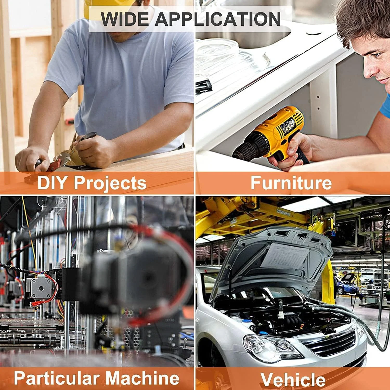 مجموعه 500 عددی پیچ و مهره M3 M4 M5، پیچ های استیل 304 با سر دکمه ای شش گوش، رزوه متریک، پیچ و مهره های ماشینی با درایو آلن شش ضلعی، مجموعه سخت افزاری استاندارد