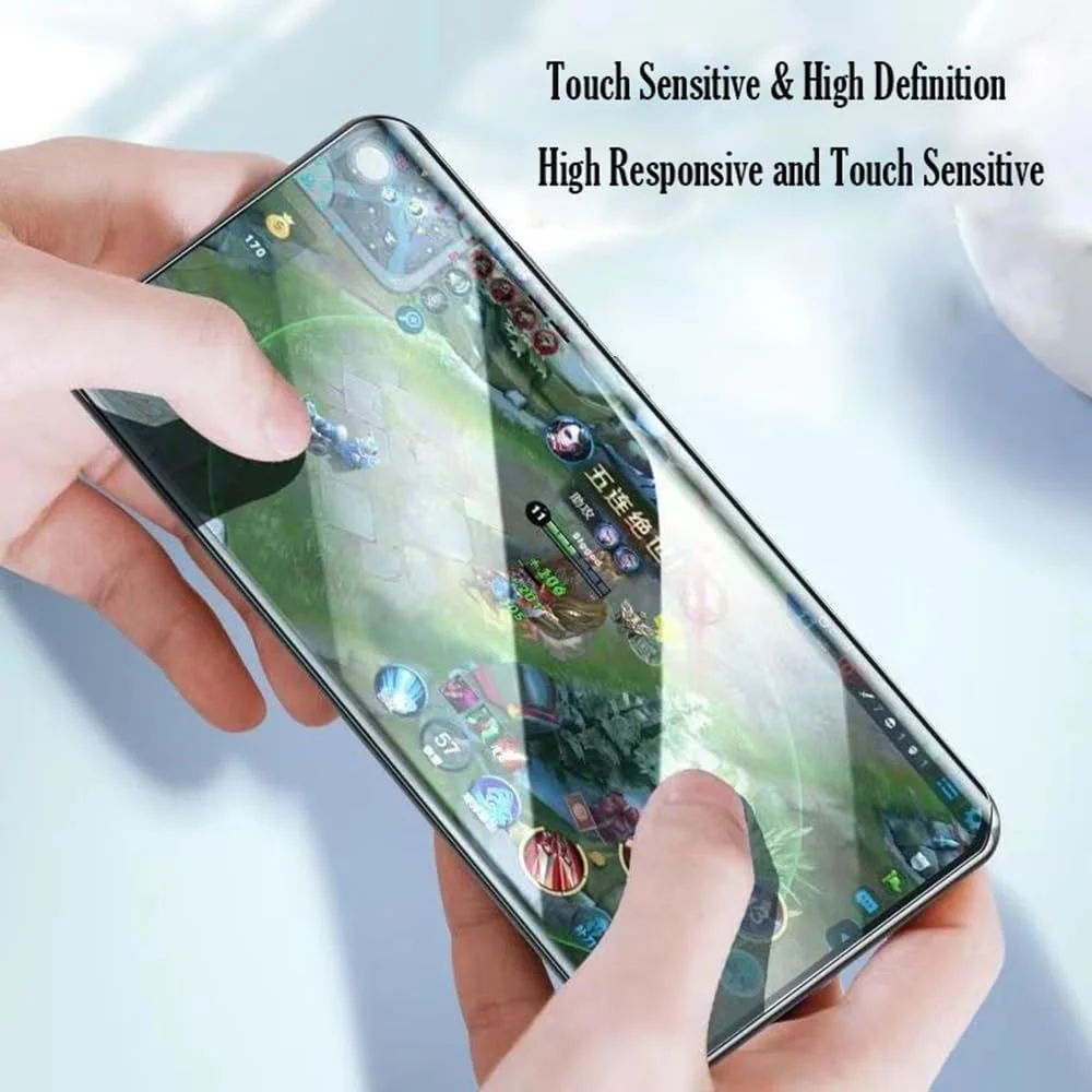 محافظ صفحه نمایش هیدروژل YiiLoxo بسته 2 عددی برای گوشی آنر 200 لایت 5G، محافظ صفحه نمایش TPU شفاف و انعطاف پذیر [بدون شیشه حرارت دیده] [پشتیبانی از اثر انگشت]