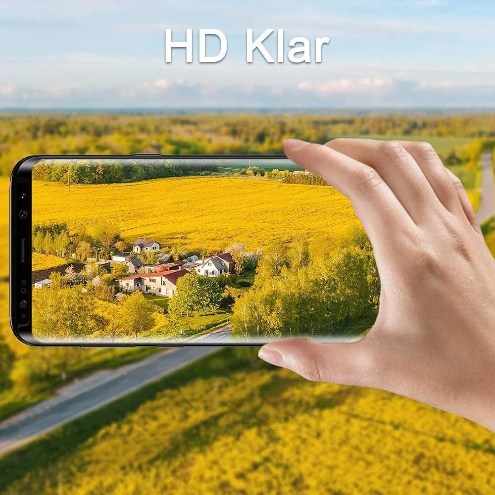 محافظ صفحه نمایش شیشه ای حرارت دیده KJYF برای گوشی آنر 70 (6.67 اینچ)، [2 عدد] [سختی 9H] [سازگار با حسگر اثر انگشت] فیلم شیشه ای حرارت دیده شفاف HD برای آنر 70