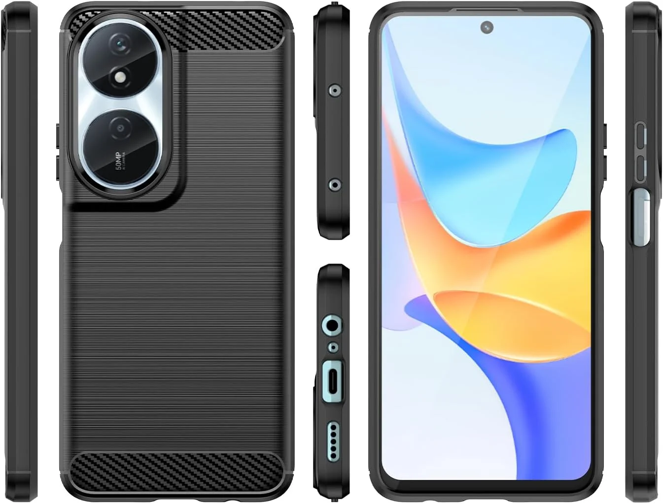 کاور محافظ گوشی آنر X7B مدل SDTEK، محافظت 360 درجه جلو و پشت، طرح فیبر کربن به همراه محافظ صفحه نمایش شیشه ای کاور محافظ گوشی آنر X7B مدل SDTEK، محافظت 360 درجه جلو و پشت، طرح فیبر کربن به همراه محافظ صفحه نمایش شیشه ای