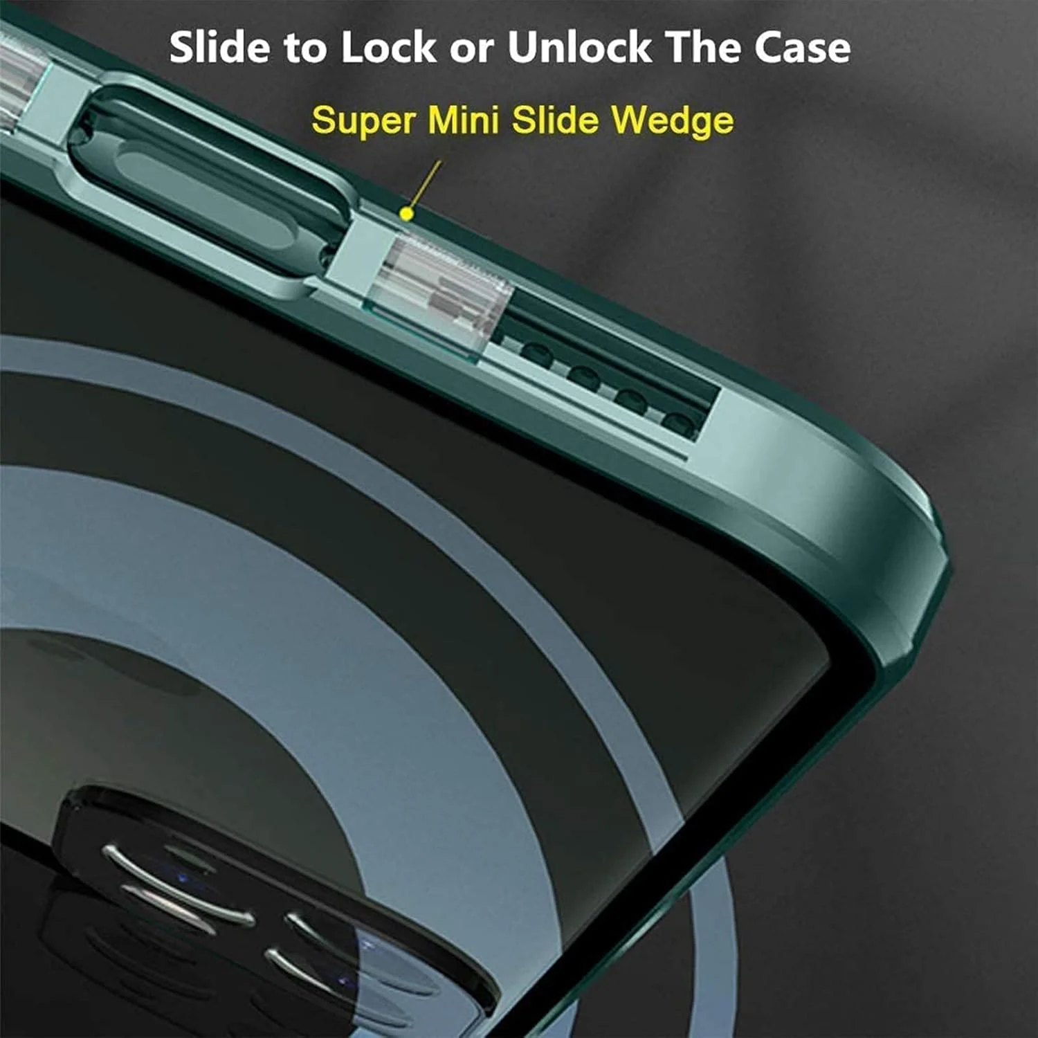 کاور محافظ گوشی آنر 90 لایت اوان، فناوری جذب مغناطیسی، شیشه حرارت دیده شفاف جلو و پشت، بدنه فلزی آلومینیومی، محافظت 360 درجه - آبی